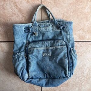 Blue Denim Women's Backpack